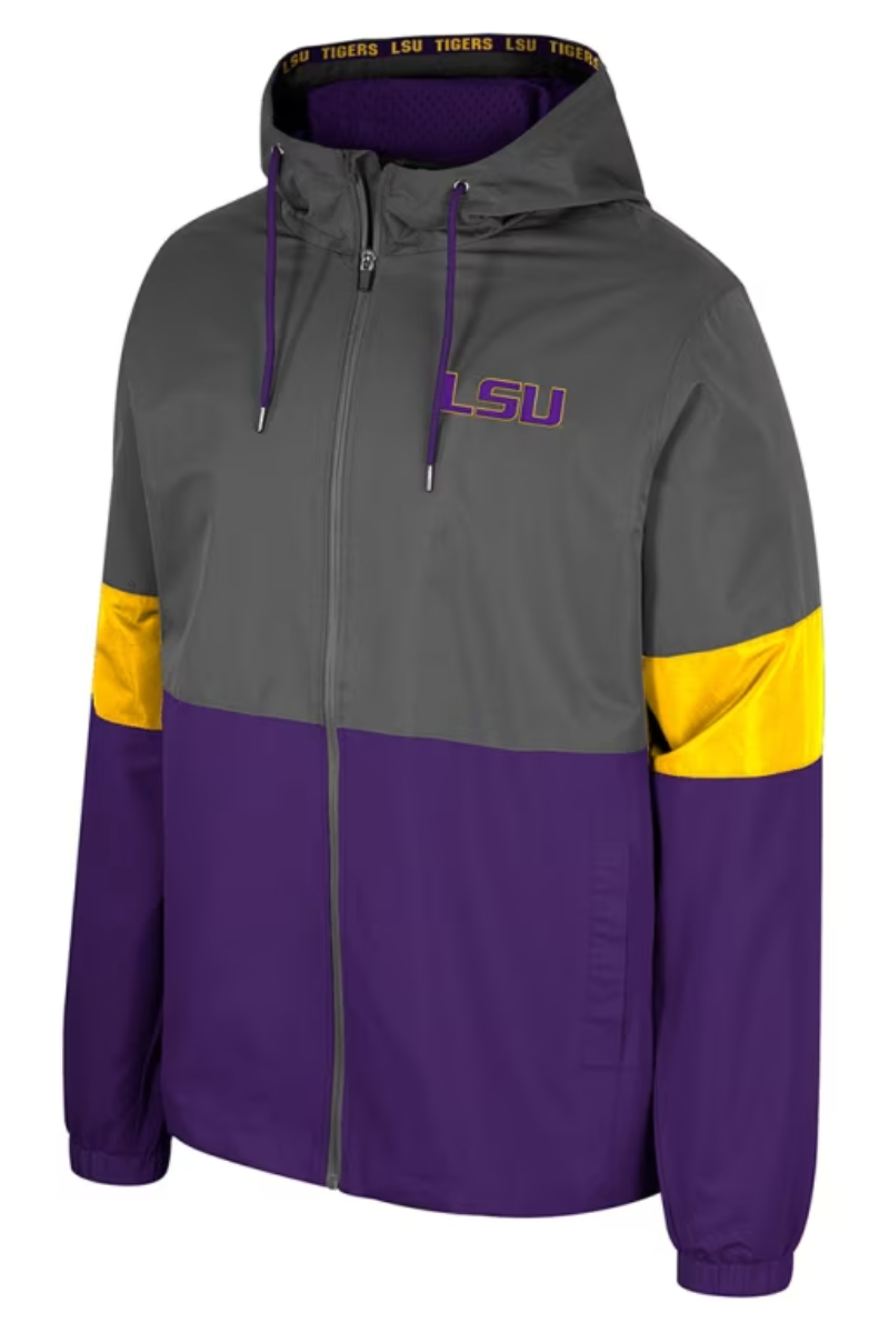 Lsu 2025 windbreaker jacket