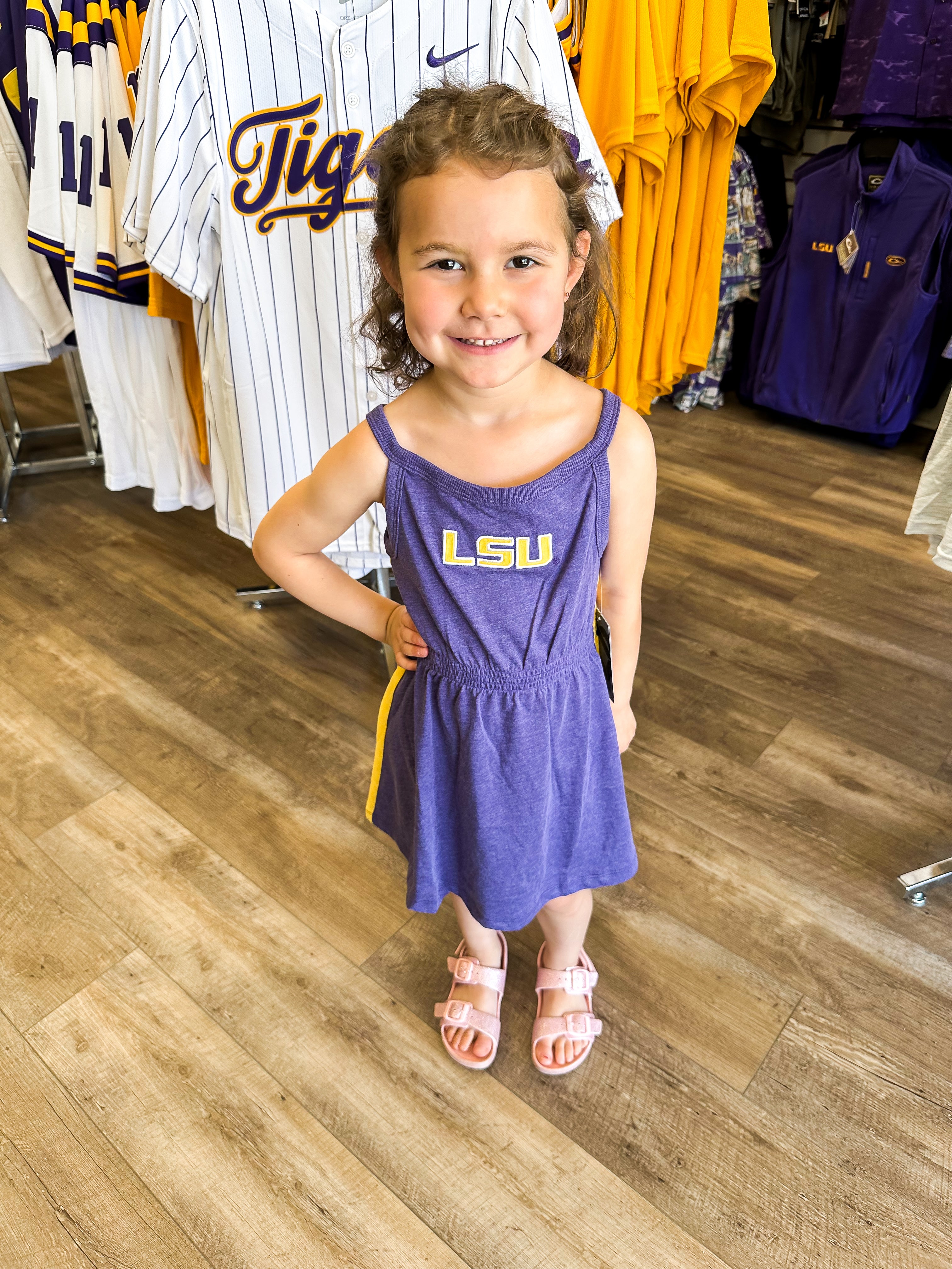 lsu purple dress LSU - The Campus Rec Dress