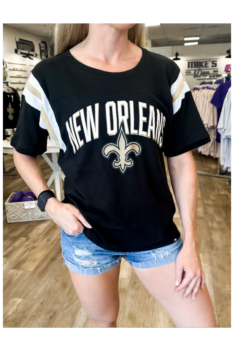 Saints t 2025 shirt women's
