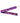 Sequin purse strap - purple w/ gold paws
