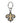 New Orleans Saints Cloisonne Key Ring Carded