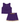 LSU 2pc Toddler Cheer Set