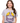 LSU Women's Front & Back Helmet Sequin Tee - Gray