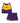 LSU 2pc Toddler Cheer Set