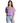 LSU Women's Stripe Collared Sweater