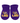 LSU Purple Baby Booties