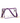 Clear Rectangle Stadium Crossbody Bag - Purple