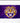 LSU Tiger Face Logo 3’x5’ Appliqué Flag - Purple