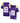 LSU Tigers Purple #18 Kids/Youth Nike Team Replica Football Jersey