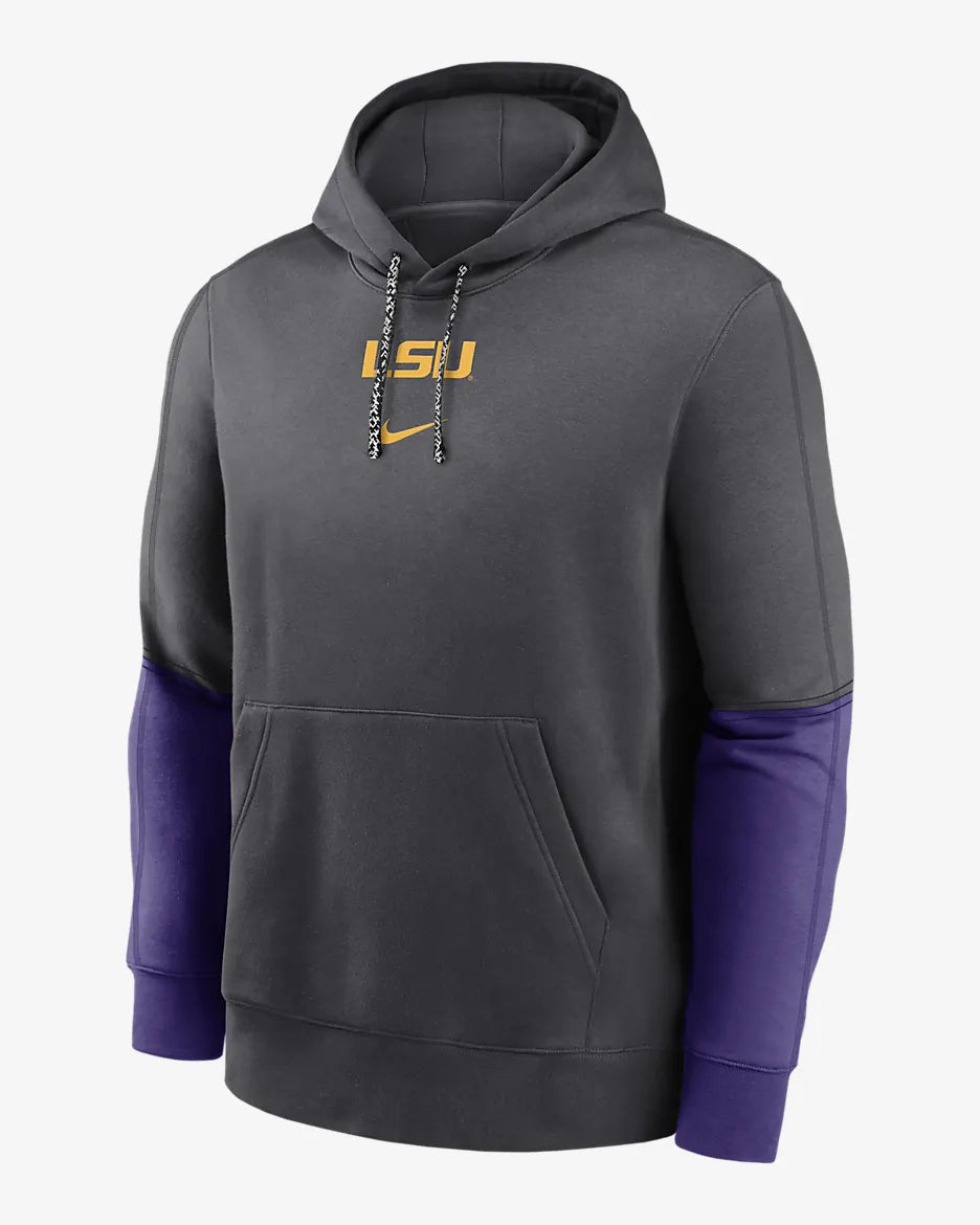 Mike Nuke Ripoff LSU Men's Nike Sideline Team Issue Club Pullover Hoodie – Mike's Den