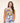 LSU Full Face Vintage Tiger Women's Sequin Design - Lavender