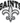 New Orleans Saints Chrome Free Form Auto Emblem