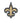 New Orleans Saints Colored Chrome Free Form Auto Emblem